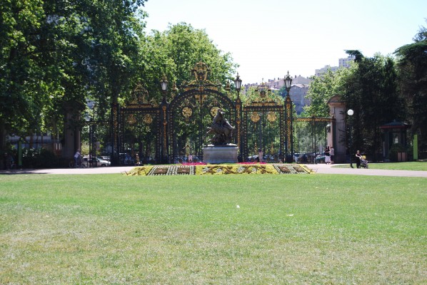 Photo du portail du Parc de la Tête d'Or