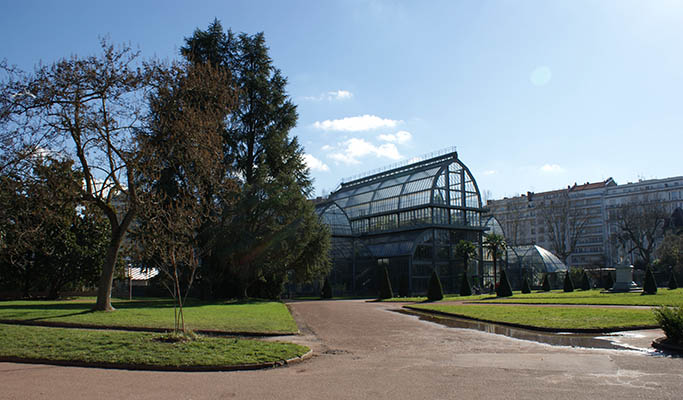 Photo du jardin botanique du Parc de la Tête d'Or